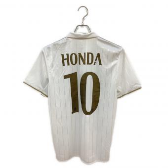 ACミラン (エーシーミラン) 【10】本田圭佑・16-17シーズン・アウェイ サッカーユニフォーム AI6891 ホワイト SIZE O(XL相当)