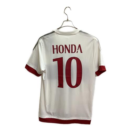 ACミラン (エーシーミラン) 【10】本田圭佑・15-16シーズン・アウェイ サッカーユニフォーム S15643 ホワイト SIZE O(XL相当)