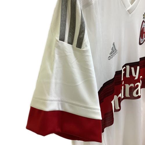 ACミラン (エーシーミラン) 【10】本田圭佑・15-16シーズン・アウェイ サッカーユニフォーム S15643 ホワイト SIZE O(XL相当)