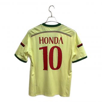 ACミラン (エーシーミラン) 【10】本田圭佑・14-15シーズン・サード サッカーユニフォーム D87207 イエロー SIZE O(XL相当)