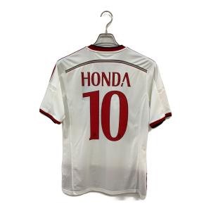 ACミラン (エーシーミラン) 【10】本田圭佑・14-15シーズン・アウェイ サッカーユニフォーム F77741 ホワイト SIZE O(XL相当)