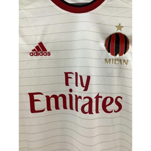 ACミラン (エーシーミラン) 【10】本田圭佑・14-15シーズン・アウェイ サッカーユニフォーム F77741 ホワイト SIZE O(XL相当)