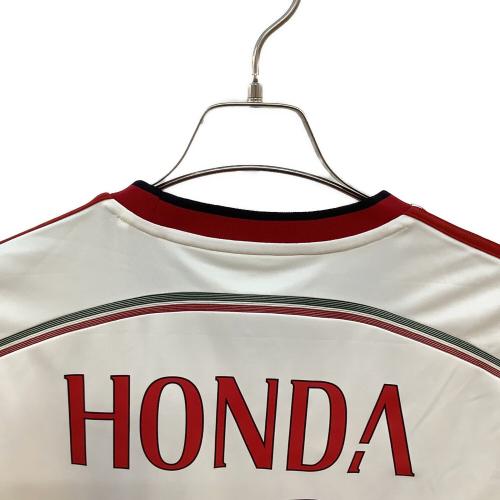 ACミラン (エーシーミラン) 【10】本田圭佑・14-15シーズン・アウェイ サッカーユニフォーム F77741 ホワイト SIZE O(XL相当)