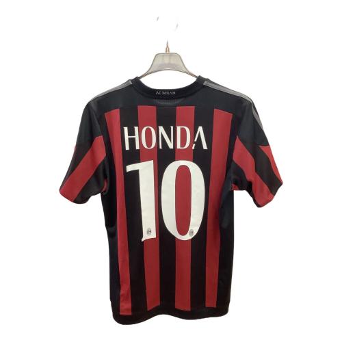 ACミラン (エーシーミラン) 【10】本田圭佑・15-16シーズン・ホーム サッカーユニフォーム S11836 レッドxブラック SIZE XO(3L相当)