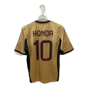 ACミラン (エーシーミラン) 【10】本田圭佑・13-14シーズン・サード サッカーユニフォーム G89885 ゴールド SIZE O(XL相当)