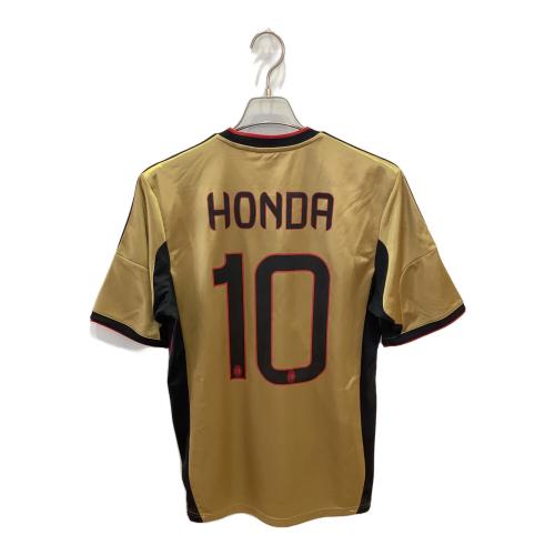 ACミラン (エーシーミラン) 【10】本田圭佑・13-14シーズン・サード サッカーユニフォーム G89885 ゴールド SIZE O(XL相当)