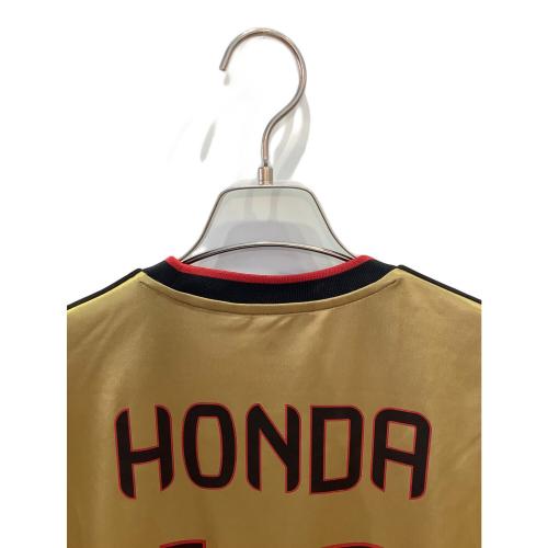 ACミラン (エーシーミラン) 【10】本田圭佑・13-14シーズン・サード サッカーユニフォーム G89885 ゴールド SIZE O(XL相当)