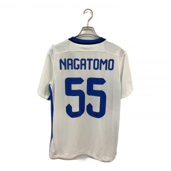 インテルナツィオナーレ・ミラノ 【55】長友佑都・15-16シーズン・アウェイ サッカーユニフォーム 658827-106 ホワイト SIZE M