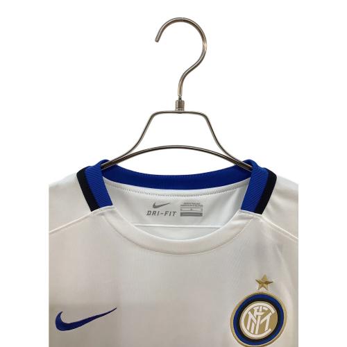 インテルナツィオナーレ・ミラノ 【55】長友佑都・15-16シーズン・アウェイ サッカーユニフォーム 658827-106 ホワイト SIZE M