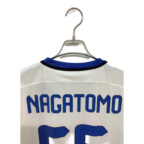 インテルナツィオナーレ・ミラノ 【55】長友佑都・15-16シーズン・アウェイ サッカーユニフォーム 658827-106 ホワイト SIZE M