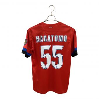 インテルナツィオナーレ・ミラノ 【55】長友佑都・12-13シーズン・アウェイ サッカーユニフォーム 479320-603 レッド・100周年記念ユニフォーム SIZE M