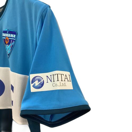 横浜FC (ヨコハマエフシー) 【11】三浦知良・2015シーズン・ホーム サッカーユニフォーム YSJ15001 スカイブルーxネイビー SIZE O(XL相当)