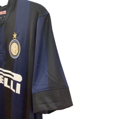 インテルナツィオナーレ・ミラノ 【55】長友佑都・13-14シーズン・ホーム サッカーユニフォーム 532844-411 ネイビーxブラック SIZE L