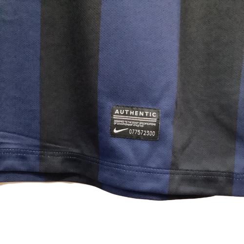 インテルナツィオナーレ・ミラノ 【55】長友佑都・13-14シーズン・ホーム サッカーユニフォーム 532844-411 ネイビーxブラック SIZE L