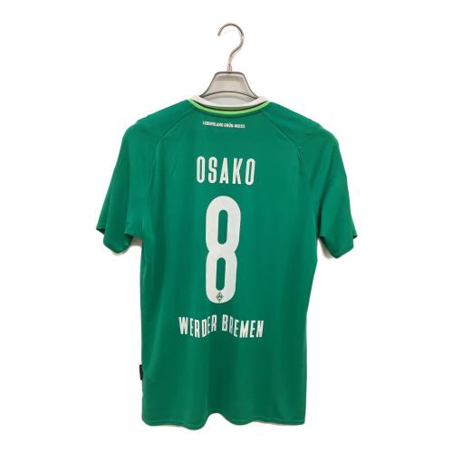 ヴェルダー・ブレーメン 【8】大迫勇也・19-20シーズン・ホーム サッカーユニフォーム UDA6937H グリーン SIZE M
