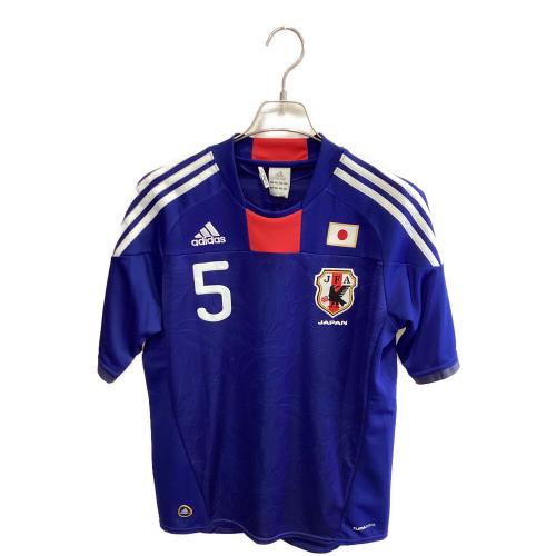 日本代表 【5】長友佑都・10-11シーズン・ホーム サッカーユニフォーム P67397 ブルー SIZE L