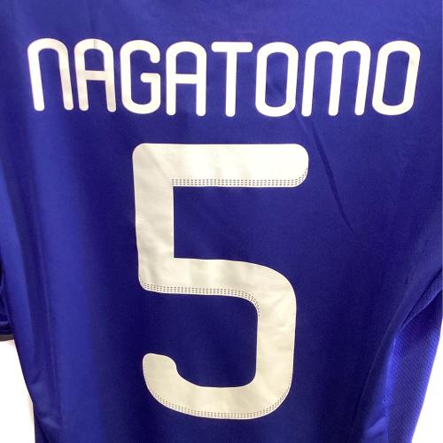 日本代表 【5】長友佑都・10-11シーズン・ホーム サッカーユニフォーム P67397 ブルー SIZE L