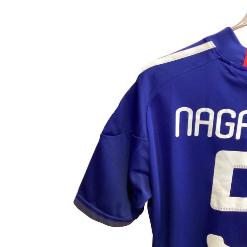 日本代表 【5】長友佑都・10-11シーズン・ホーム サッカーユニフォーム P67397 ブルー SIZE L
