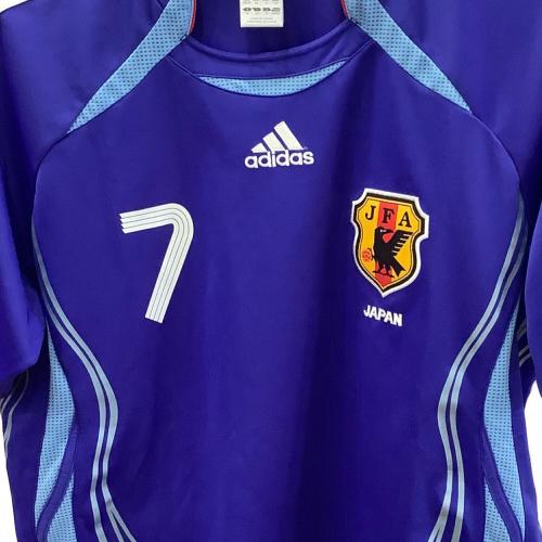 日本代表 (ニホンダイヒョウ) 【7】中田英寿・2006シーズン・ホーム サッカーユニフォーム JD1039 ブルー SIZE O(XL相当)