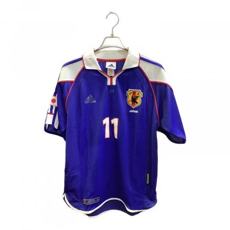 た*ん様 日本代表 9番 サッカー ユニフォーム 中山雅史 中古 1998 日本