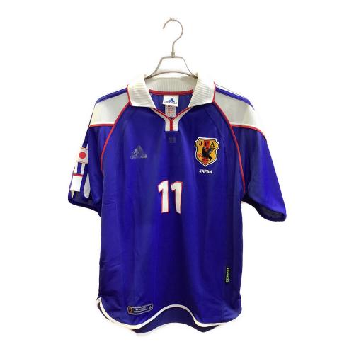 日本代表 (ニホンダイヒョウ) 【11】中山 雅史・2001シーズン・ホーム サッカーユニフォーム R8064 ブルー SIZE L