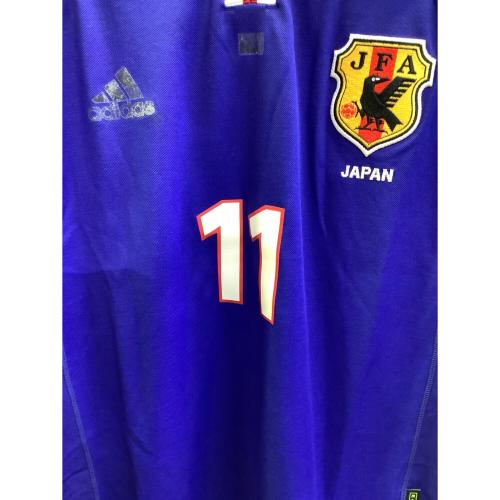 日本代表 (ニホンダイヒョウ) 【11】中山 雅史・2001シーズン・ホーム サッカーユニフォーム R8064 ブルー SIZE L