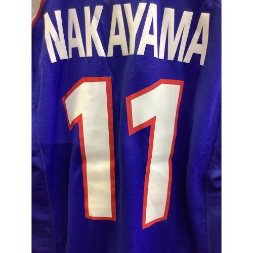 日本代表 (ニホンダイヒョウ) 【11】中山 雅史・2001シーズン・ホーム サッカーユニフォーム R8064 ブルー SIZE L