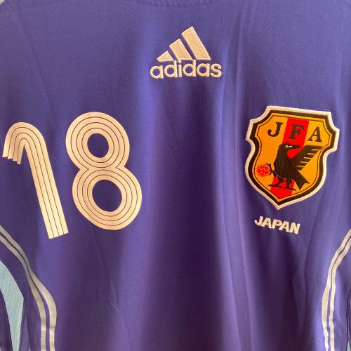 日本代表 (ニホンダイヒョウ) 【18】小野伸二・2006シーズン・ホーム サッカーユニフォーム ブルー SIZE M