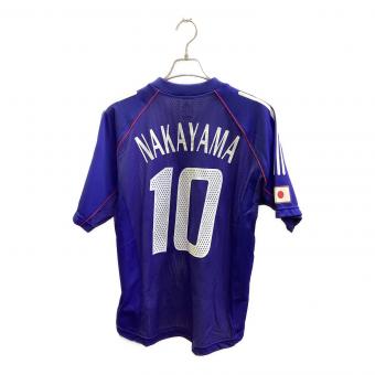 日本代表 (ニホンダイヒョウ) 【11】中山 雅史・02-03シーズン・ホーム サッカーユニフォーム ブルー SIZE M