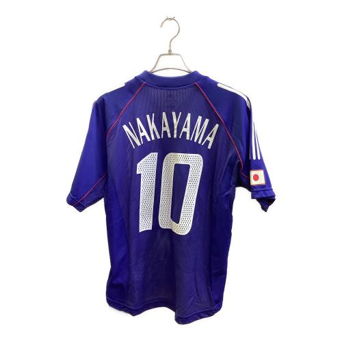 日本代表 (ニホンダイヒョウ) 【11】中山 雅史・02-03シーズン・ホーム サッカーユニフォーム ブルー SIZE M