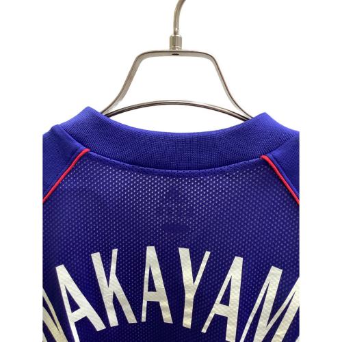 日本代表 (ニホンダイヒョウ) 【11】中山 雅史・02-03シーズン・ホーム サッカーユニフォーム ブルー SIZE M