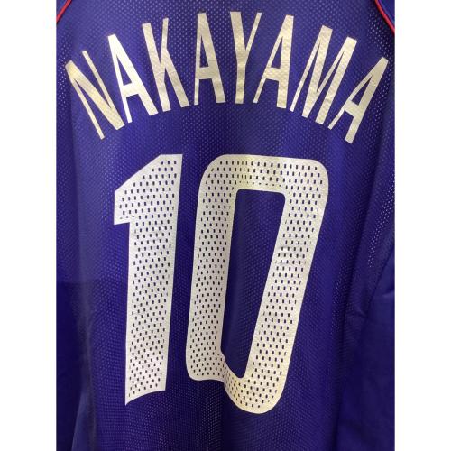 日本代表 (ニホンダイヒョウ) 【11】中山 雅史・02-03シーズン・ホーム サッカーユニフォーム ブルー SIZE M