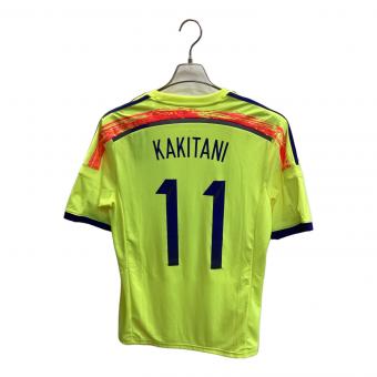 日本代表 (ニホンダイヒョウ) 【11】柿谷 曜一朗・14-15シーズン・アウェイ サッカーユニフォーム G74549 イエロー SIZE O(XL相当)