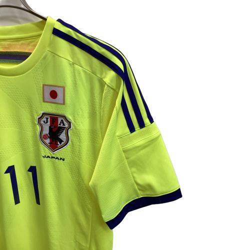 日本代表 (ニホンダイヒョウ) 【11】柿谷 曜一朗・14-15シーズン・アウェイ サッカーユニフォーム G74549 イエロー SIZE O(XL相当)