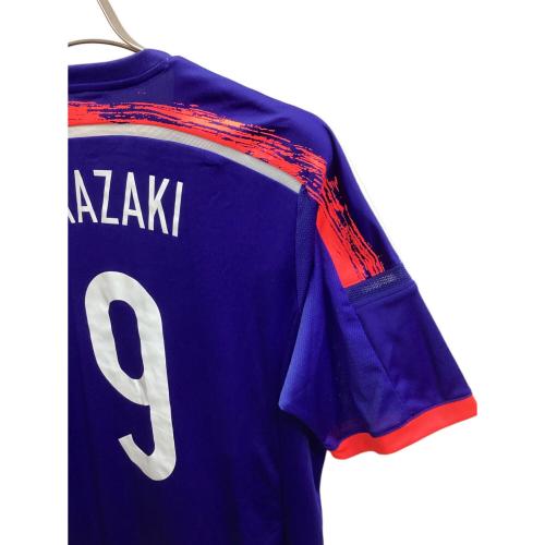 日本代表 (ニホンダイヒョウ) 【9】岡崎慎司・14-15シーズン・ホーム サッカーユニフォーム G85287 ブルー SIZE O