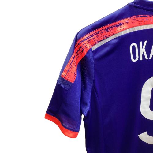 日本代表 (ニホンダイヒョウ) 【9】岡崎慎司・14-15シーズン・ホーム サッカーユニフォーム G85287 ブルー SIZE O