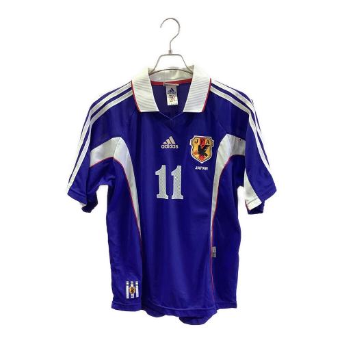 日本代表 (ニホンダイヒョウ) 【11】三浦知良・99-00シーズン・ホーム サッカーユニフォーム ブルー SIZE O