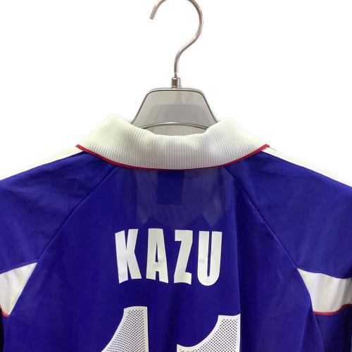 日本代表 (ニホンダイヒョウ) 【11】三浦知良・99-00シーズン・ホーム サッカーユニフォーム ブルー SIZE O