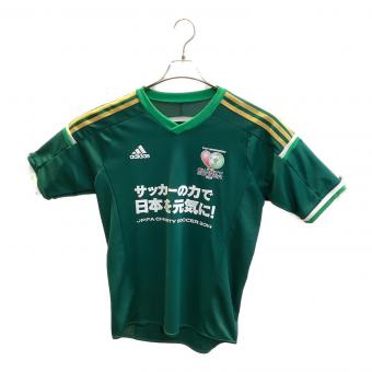 adidas (アディダス) JPFA チャリティーマッチ JAPANスターズ ユニフォーム サッカーユニフォーム F90921 グリーン SIZE L