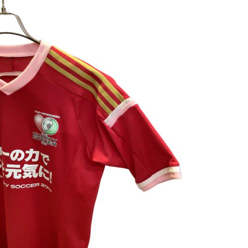 adidas (アディダス) JPFA チャリティーマッチ JAPANスターズ ユニフォーム サッカーユニフォーム F90921 レッド SIZE M