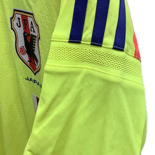 日本代表 (ニホンダイヒョウ) 14-15シーズン・アウェイ・オーセンティック サッカーユニフォーム G74547 イエロー SIZE O(XL相当)