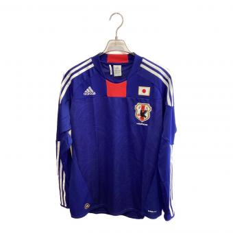 日本代表 (ニホンダイヒョウ) 10-11シーズン・ホーム・長袖 サッカーユニフォーム P65756 ブルー SIZE XO(3L相当)