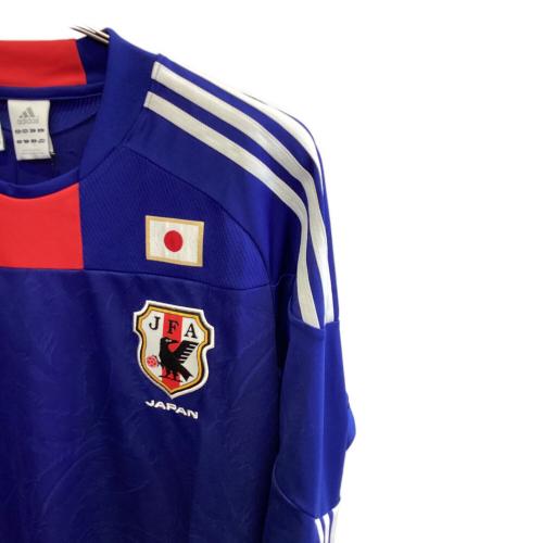 日本代表 (ニホンダイヒョウ) 10-11シーズン・ホーム・長袖 サッカーユニフォーム P65756 ブルー SIZE XO(3L相当)