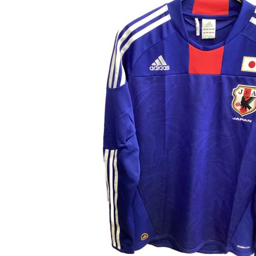 日本代表 (ニホンダイヒョウ) 10-11シーズン・ホーム・長袖 サッカーユニフォーム P65756 ブルー SIZE XO(3L相当)