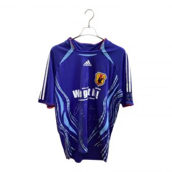 日本代表 (ニホンダイヒョウ) 2006シーズン・ホーム・U22オリンピック出場記念ユニフォーム サッカーユニフォーム 817989 ブルー・※サイン証明無 SIZE O