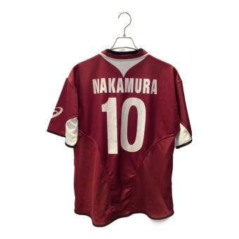 レッジーナ 【10】中村俊輔・04-05シーズン・ホーム サッカーユニフォーム ワインレッド SIZE L