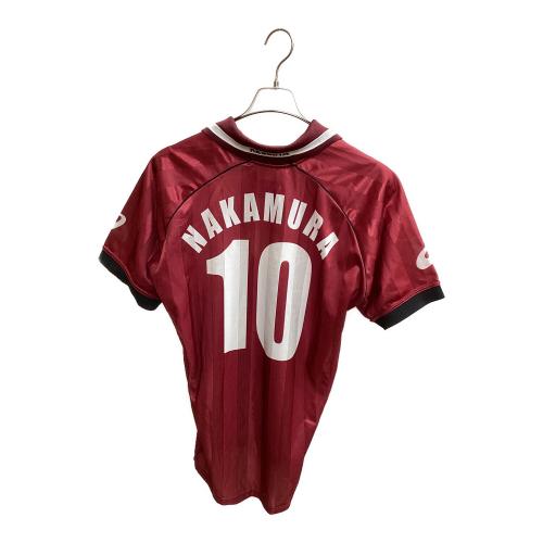 レッジーナ 【10】中村俊輔・02-03シーズン・ホーム サッカーユニフォーム XS706G ワインレッド SIZE L