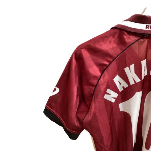 レッジーナ 【10】中村俊輔・02-03シーズン・ホーム サッカーユニフォーム XS706G ワインレッド SIZE L