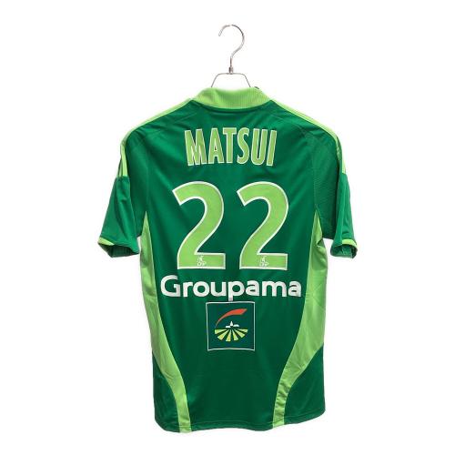 サンテティエンヌ 【22】松井大輔・08-09シーズン・ホーム サッカーユニフォーム E97959 グリーン SIZE M