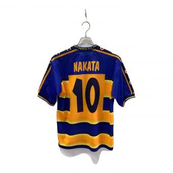 パルマAC 【10】中田英寿・01-02シーズン・ホーム サッカーユニフォーム C6-D802 ブルー×イエロー SIZE S